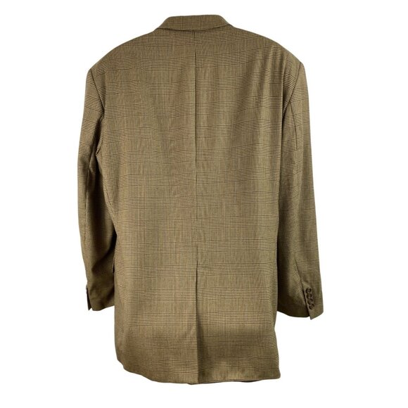 Mens Chaps By Ralph Lauren Glen Plaid Blazer Jacket Size 42T - Picture 8 of 15
